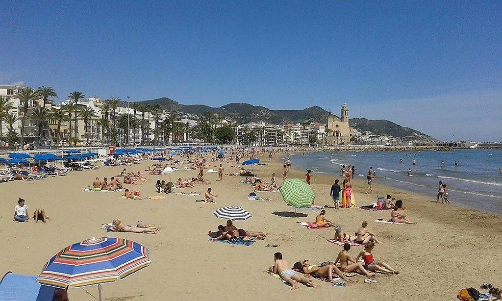 Unique Studio Apartment With Amazing Terrace Sitges Centre Beach